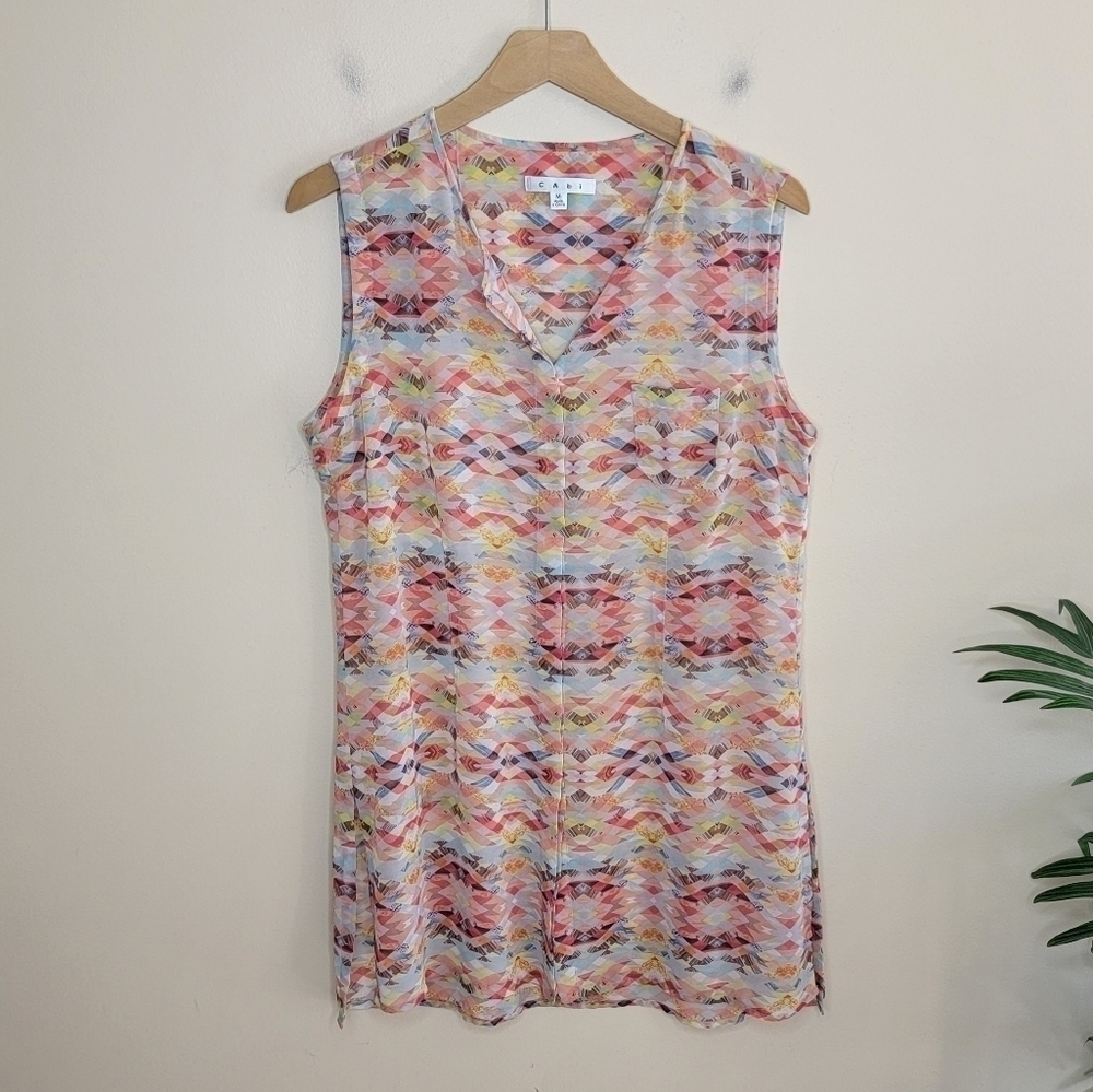 Cabi | #760 Avery Colorful Tank Blouse - Picture 6 of 6